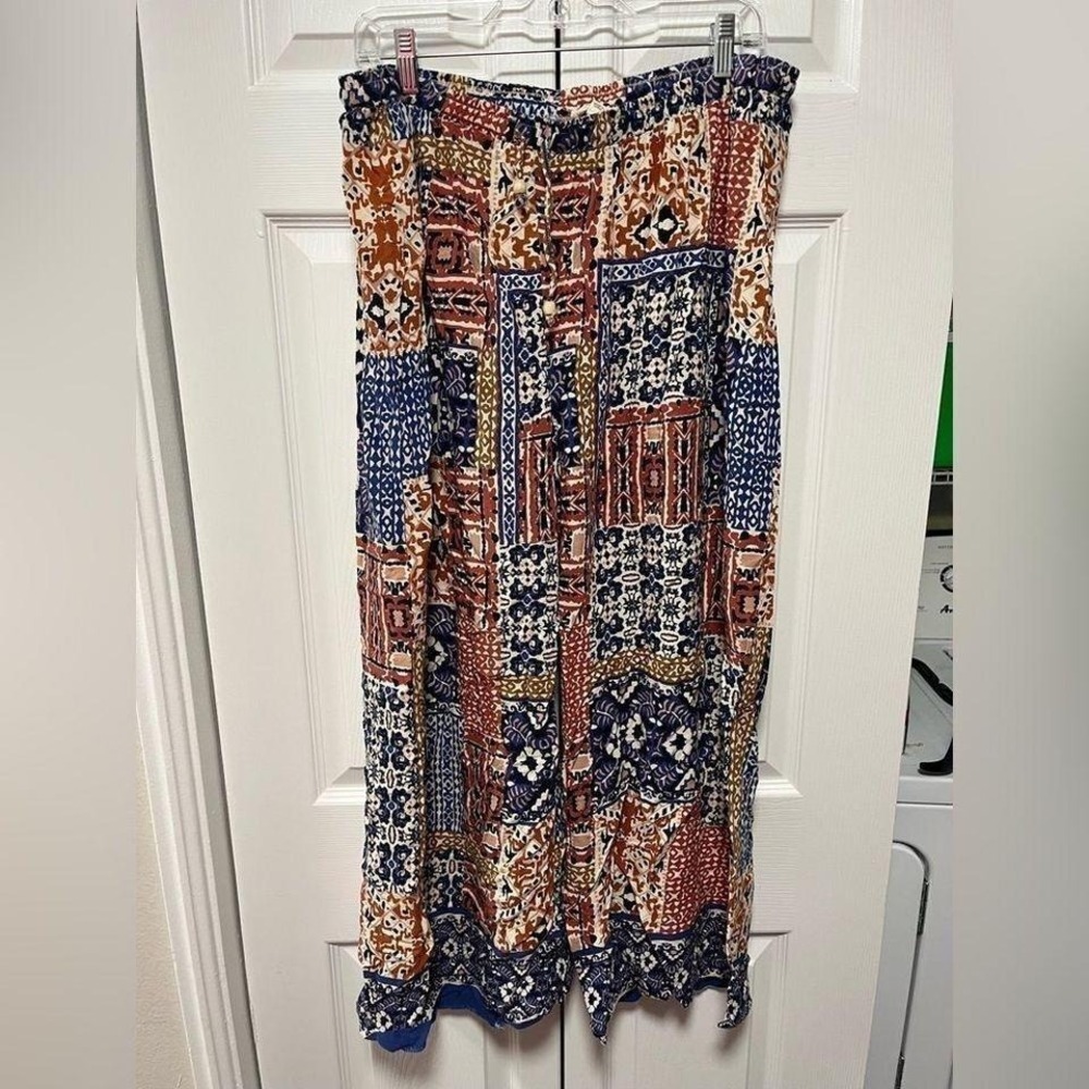 Christian Siriano Women's 100% Rayon Pants Wide Leg Pull-on Pants size 2X - Picture 3 of 8